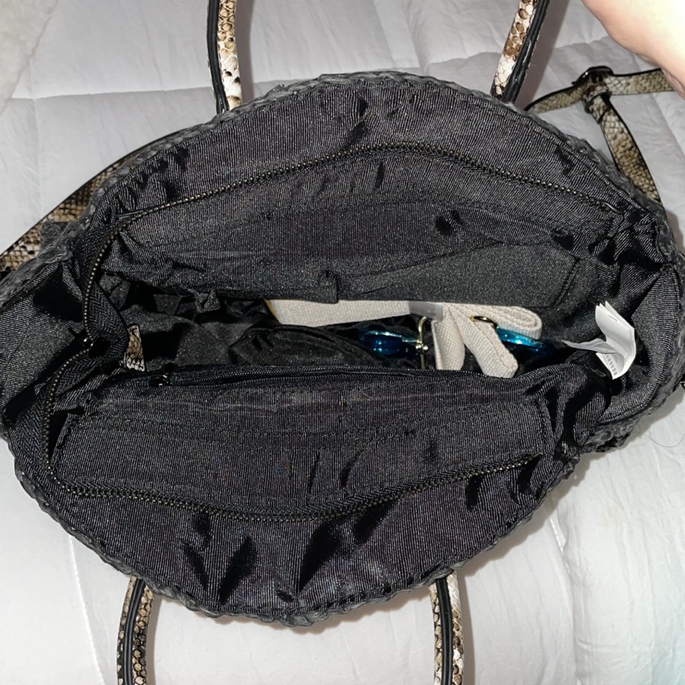 Black Raffia Bag - Picture 2 of 4